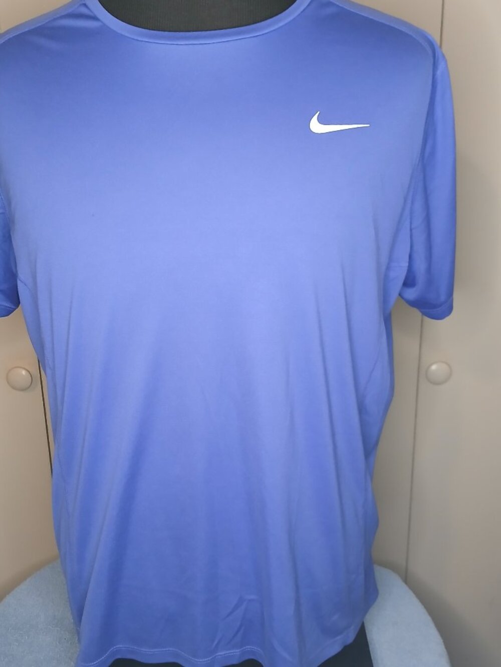 Nike Dri-Fit Men's XL Blue Running T-Shirt (1151J)
